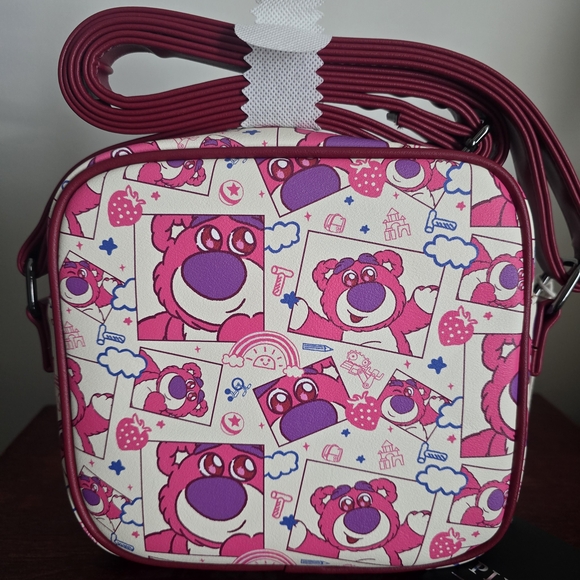 Loungefly Handbags - Loungefly Disney Pixar Toy Story Lotso Crossbody Bag